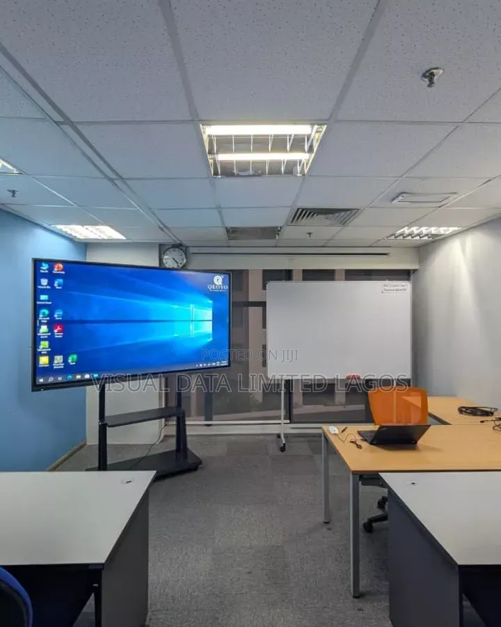 Elon Display Interactive Flat Smart Board 86 Inches With Free Stand