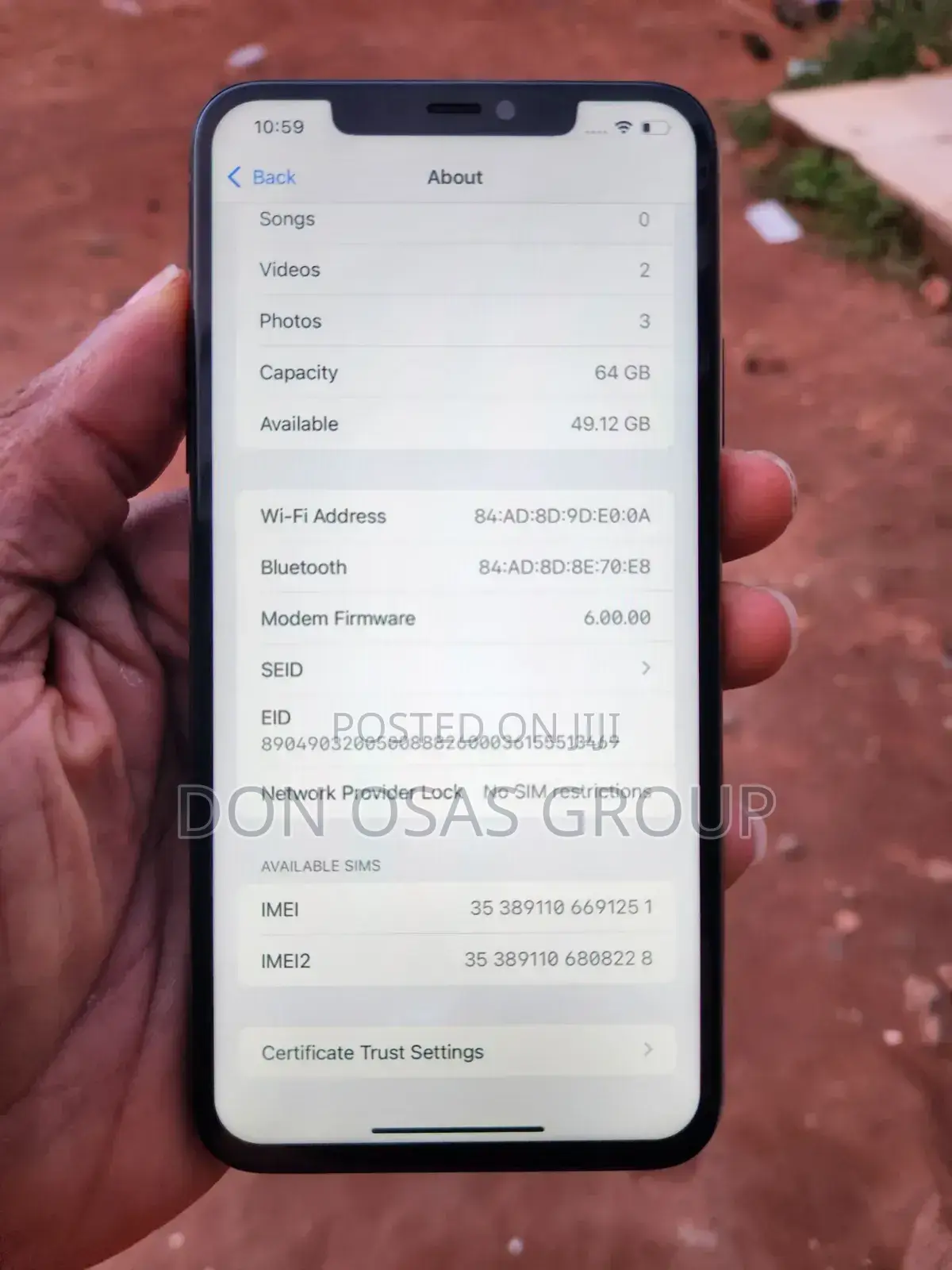 Apple iPhone 11 Pro Max 64 GB Gold