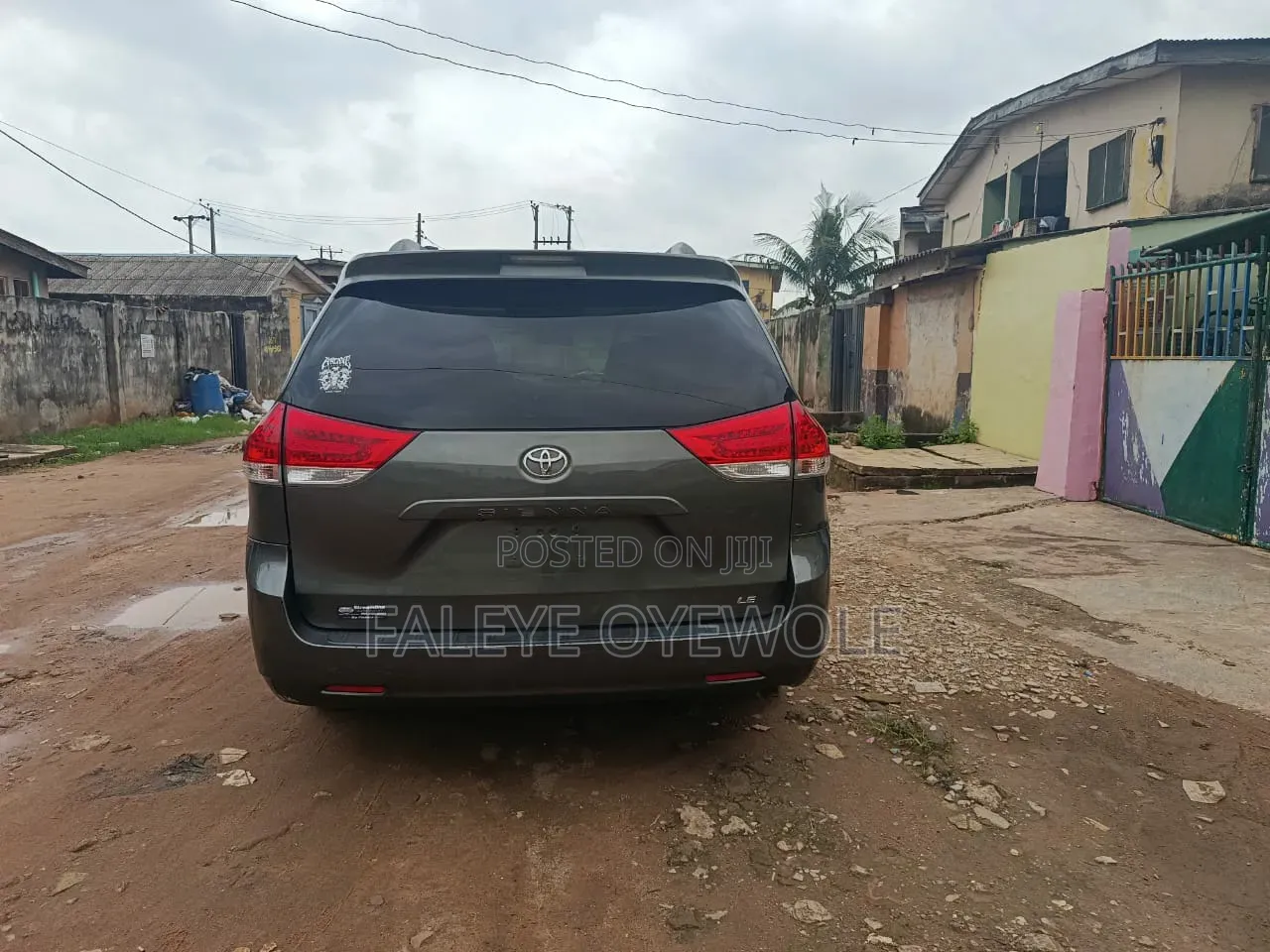 Toyota Sienna 2012 Gray