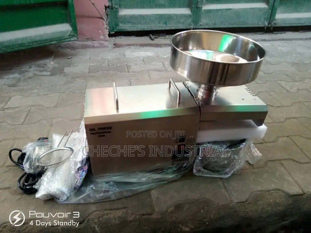 Table Top Oil Extractor