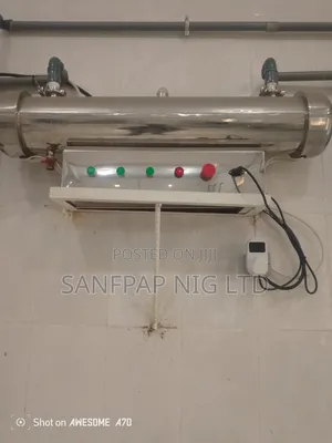 Industrial Ultraviolet Water Sterilizer 3,000 Litr Per Hr