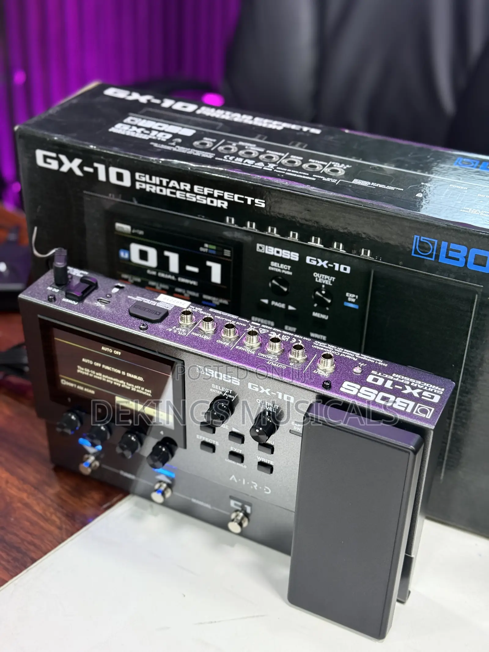 Boss Gx10 Guitar Effects Processor