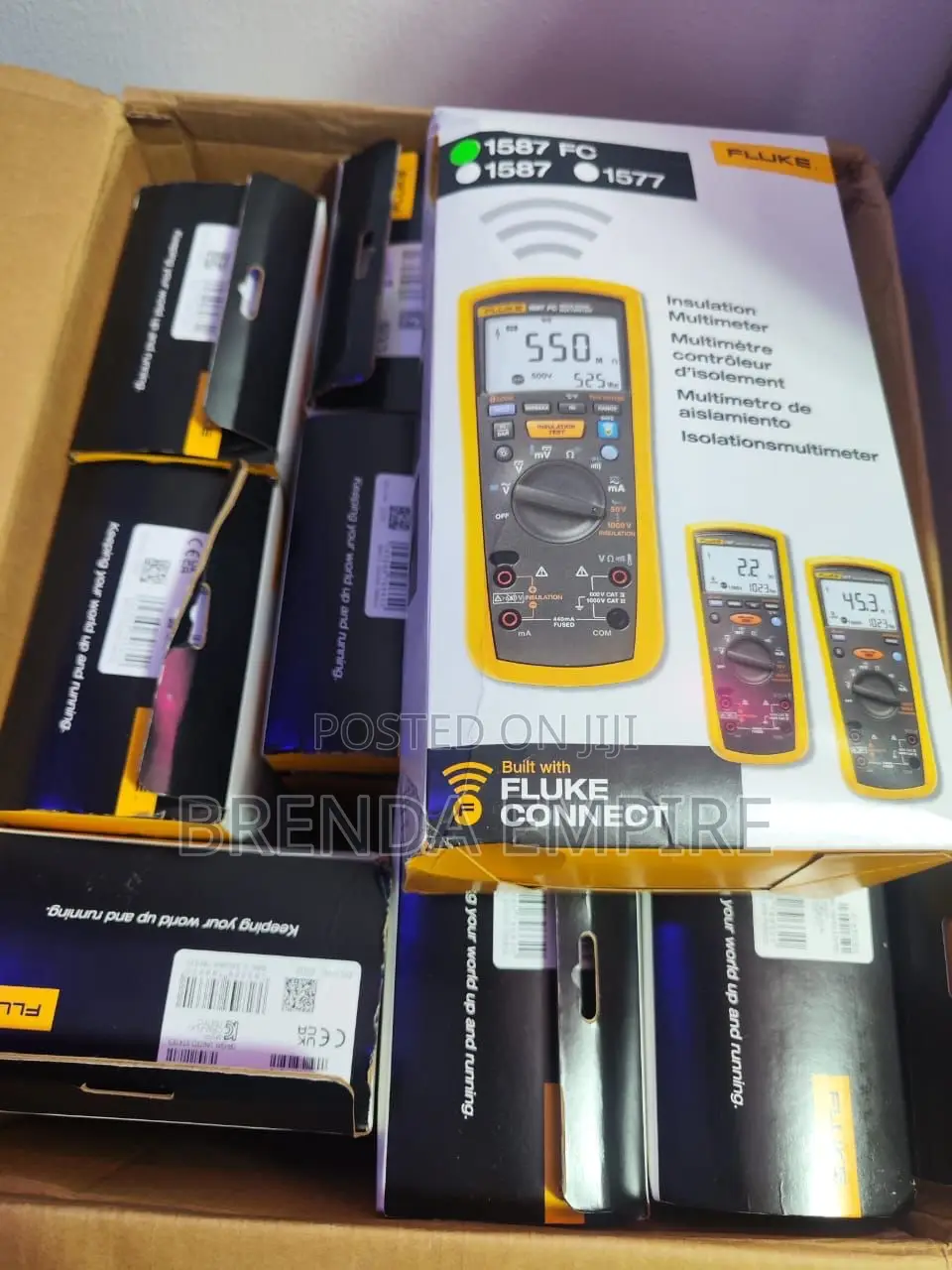 Fluke 1587fc 1000volts Insulation Resistance Tester