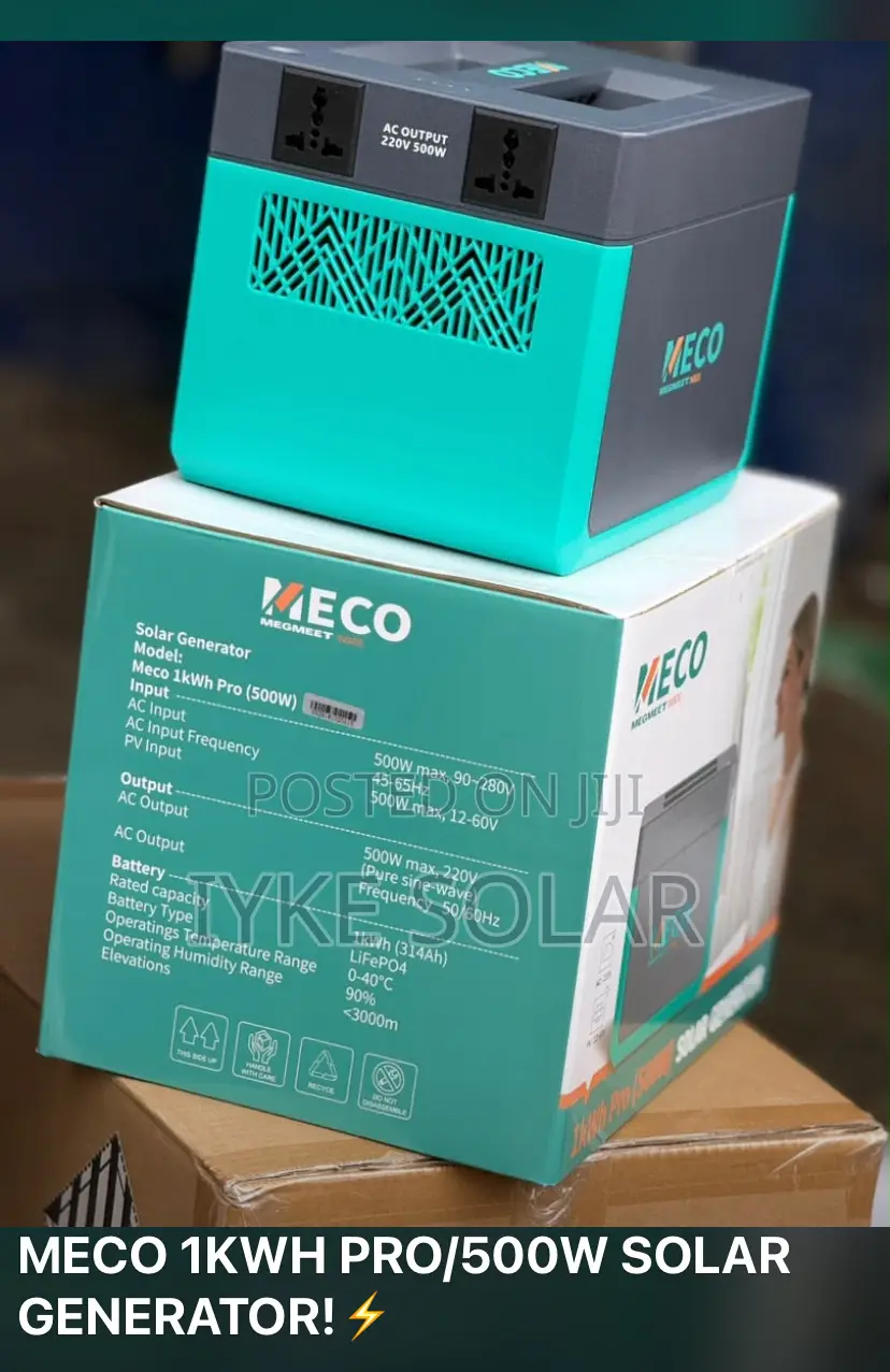 1kwh Pro / 500w Meco Solar Generator