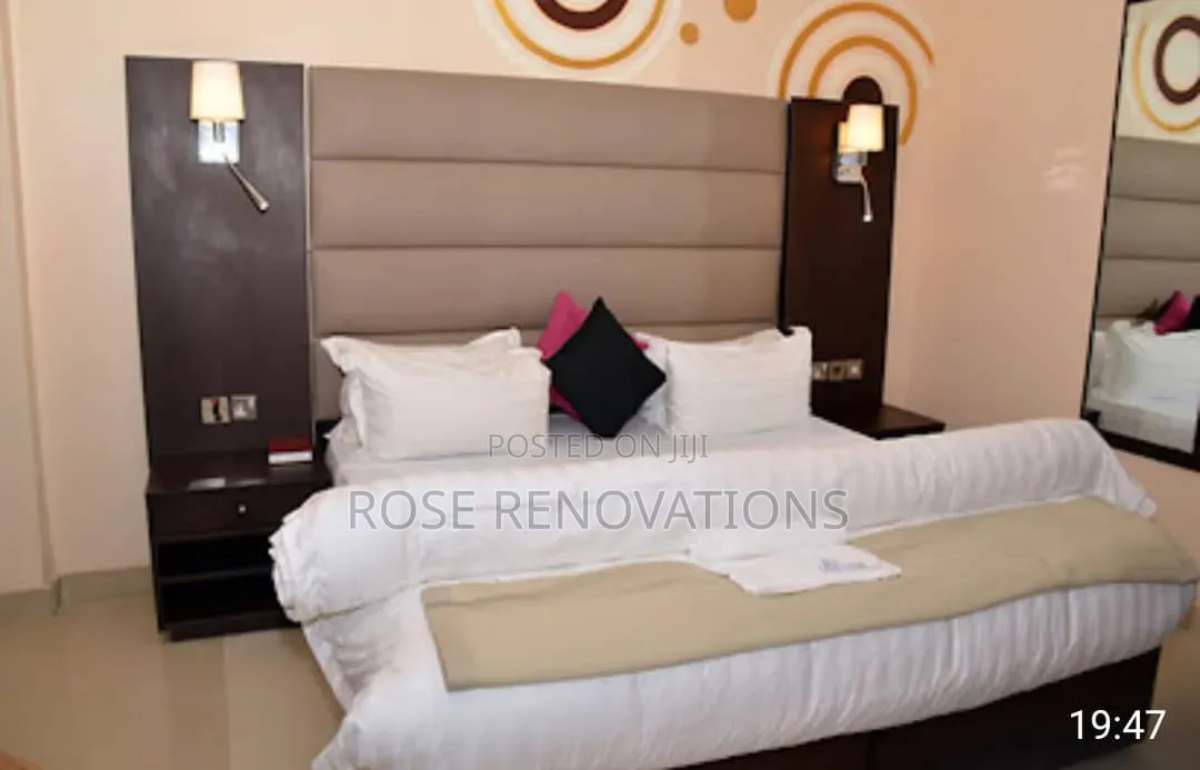 Cream Color Bedframe