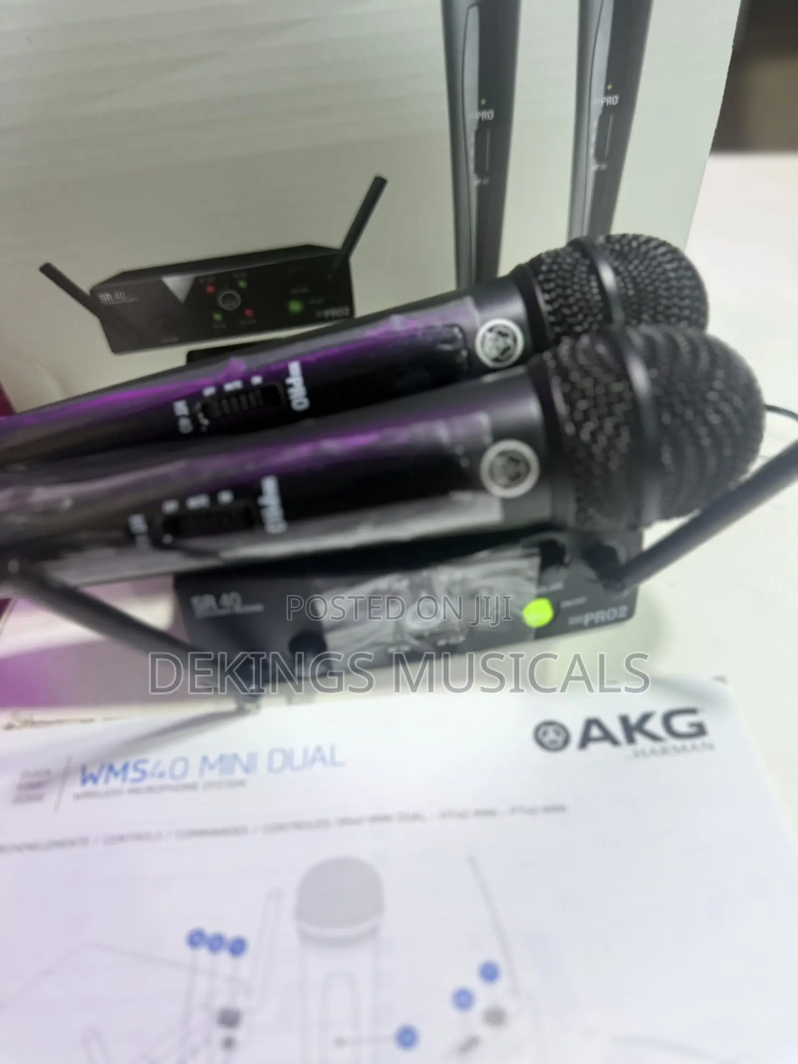 Akg Wms40 Mini Dual Vocal Set