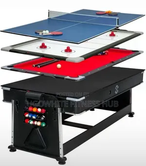 Sure Shot 4-in-1 Multi Games Table (Or Similar "Revolver" Model)