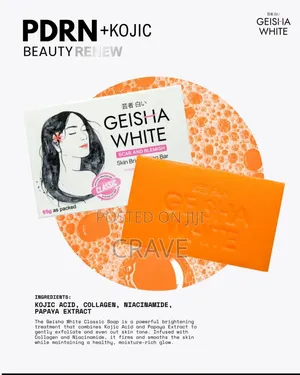 Geisha White, Scar and Blemish Skin Brightening Bar Classic 3x