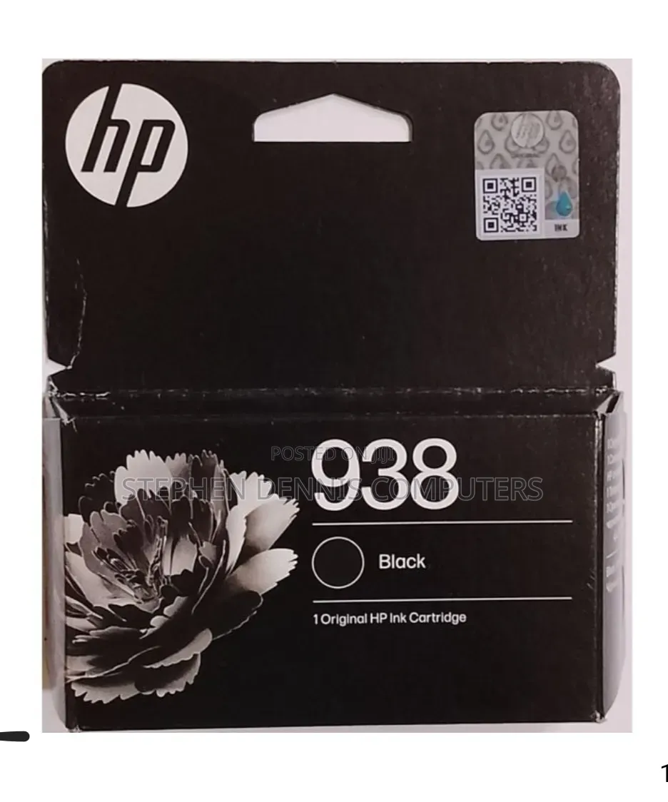 938 Hp Original Black Cartridge