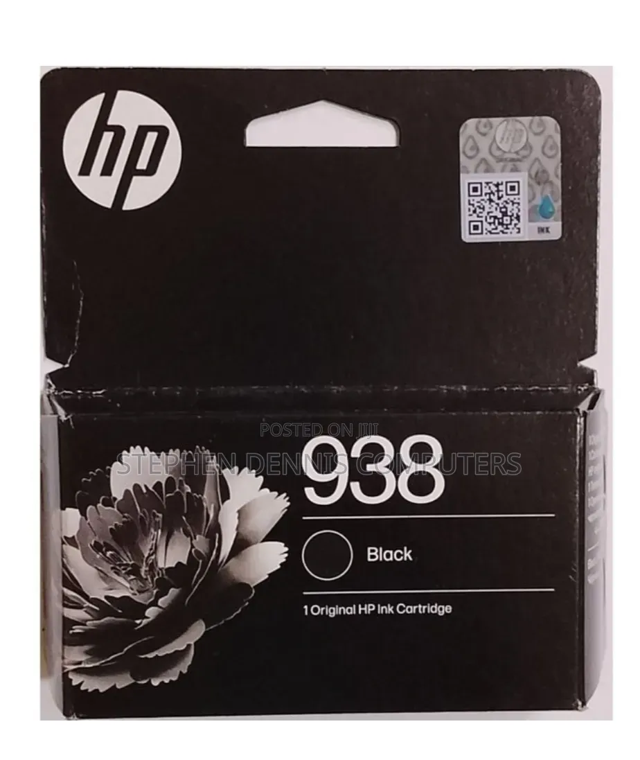 938 Hp Original Black Cartridge