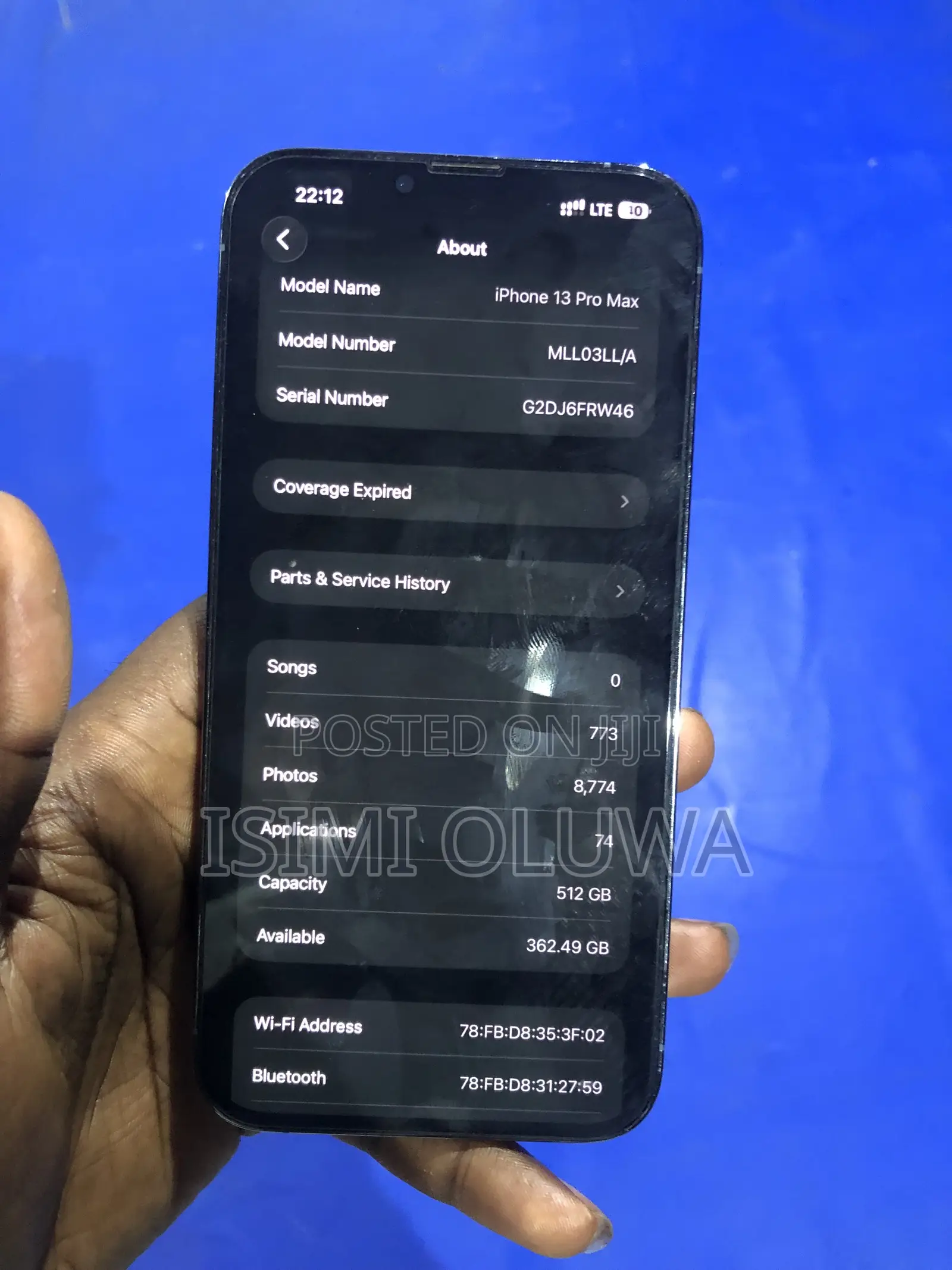 Apple iPhone 13 Pro Max 512 GB Blue