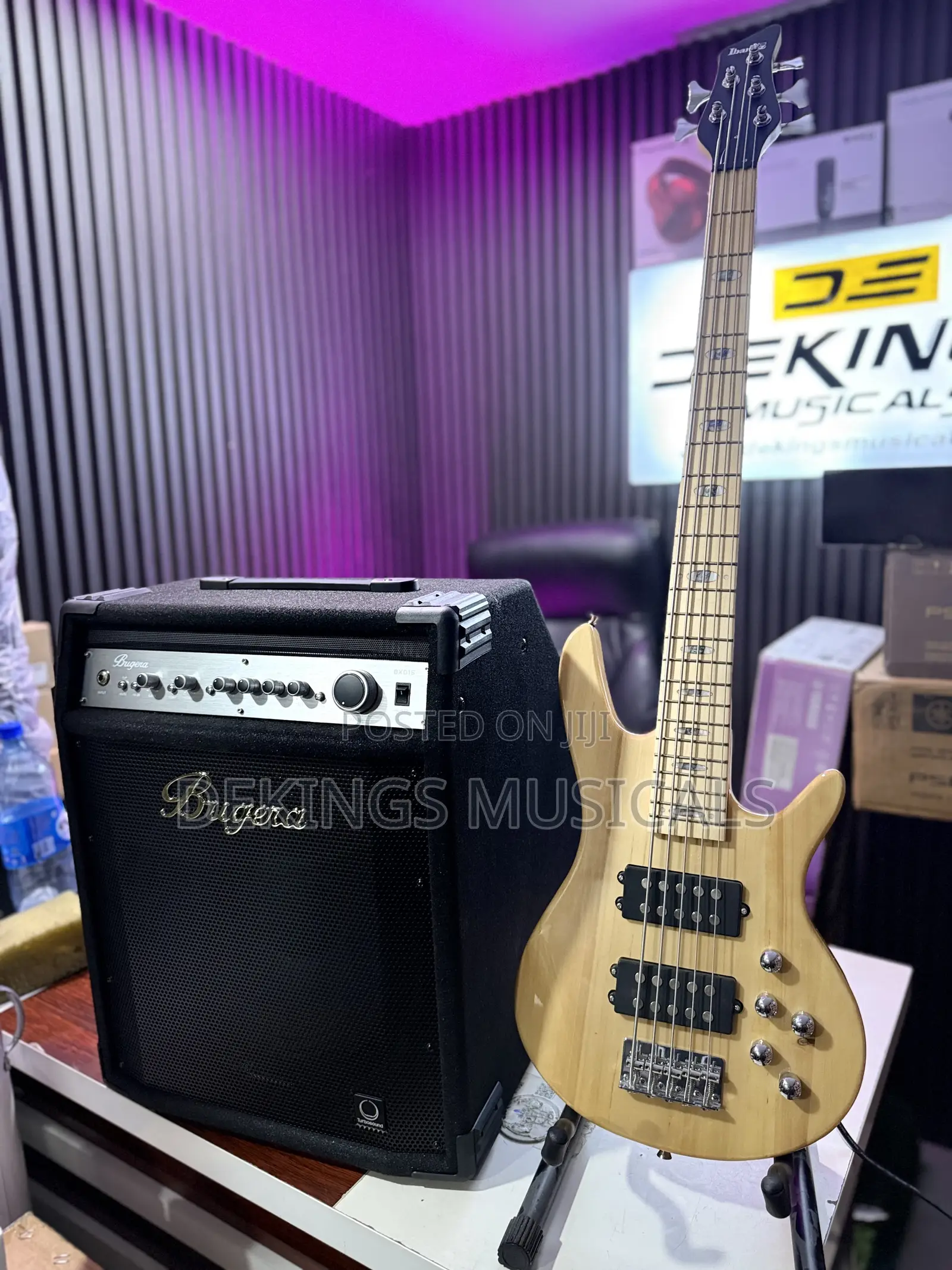 Ibanez Bass Guitar 5 Strings Active
