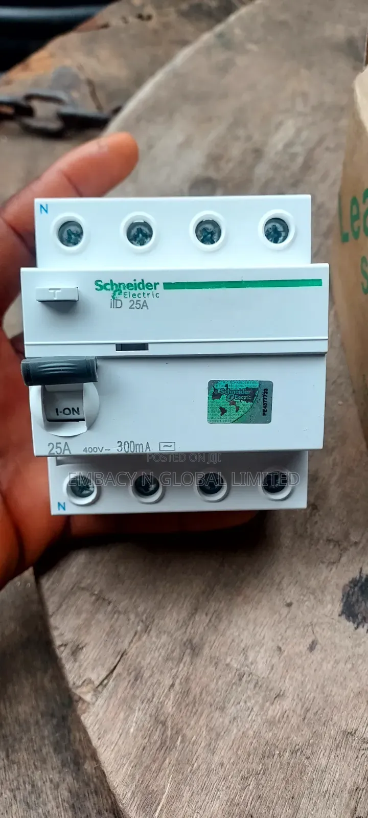 25a 4pole Breaker Schneider