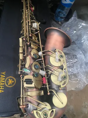 Yamaha Bronze/Gold Alto Saxophone