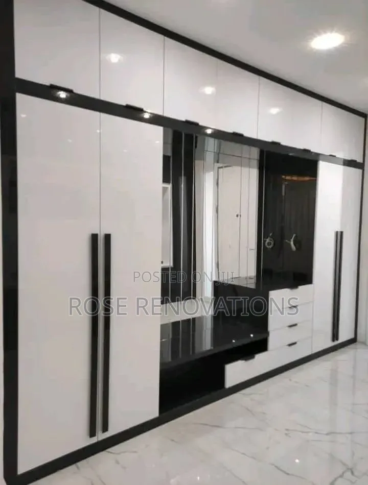 White Color Wardrobe
