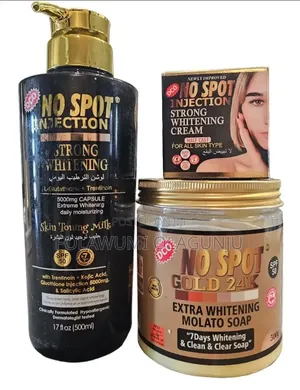 Strong Whitening Body Lotion ,Face Cream Molato Soap