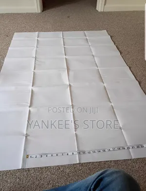 Quality 3 by 5 Ft Big Plain White Flag