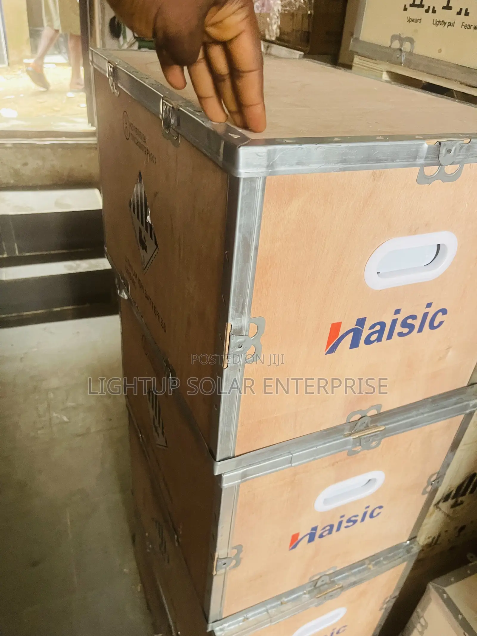 Haisic 8kwh 24v White Lithium Battery
