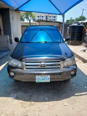 Toyota Highlander Base AWD 2004 Black