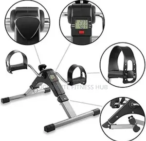Foldable Mini Arm and Leg Pedal Exerciser Equipped