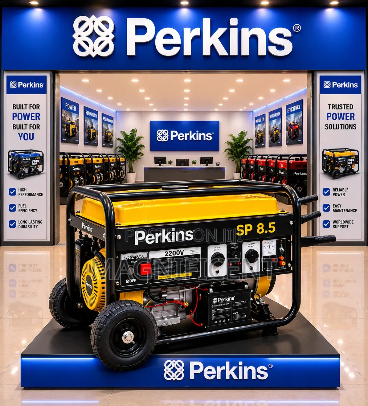 Perkins Sp 8.5kva Generator – Powerful, Durable Fuel Efficient