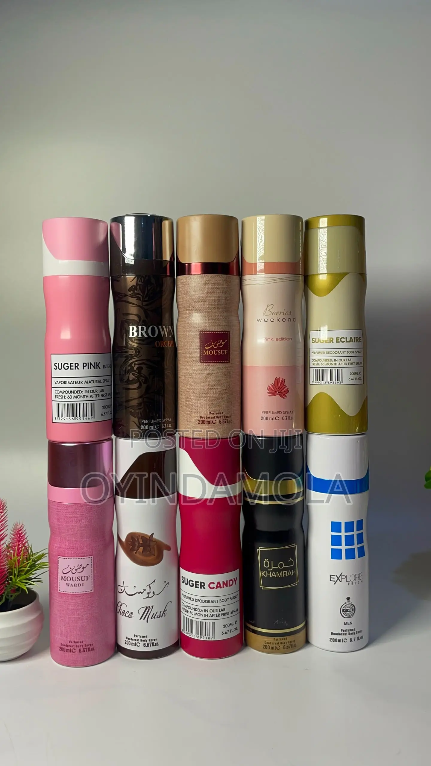 Perfume , Spray and So On