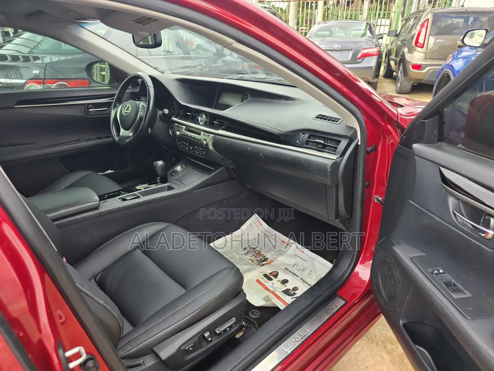 Lexus ES 2014 Burgundy