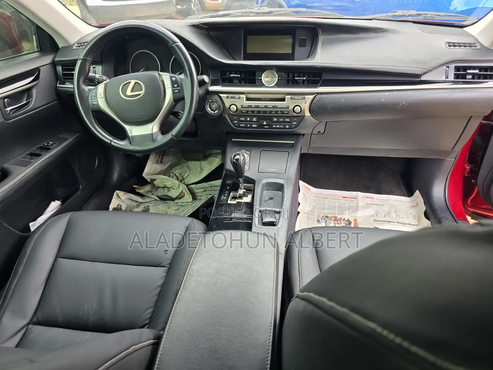 Lexus ES 2014 Burgundy