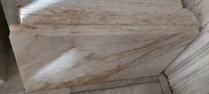 White Golden Carrara Tiles