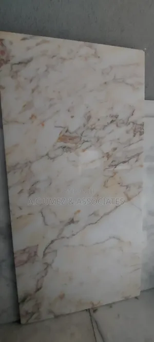 White Golden Carrara Tiles