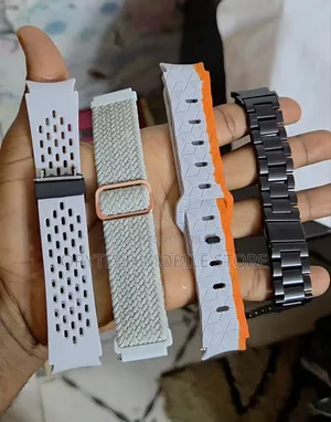 Brand New Samsung Watch 4,5,6 Classic Straps 20mm, Rubber Leather