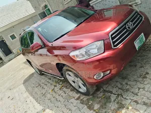 Toyota Highlander 2008 Red
