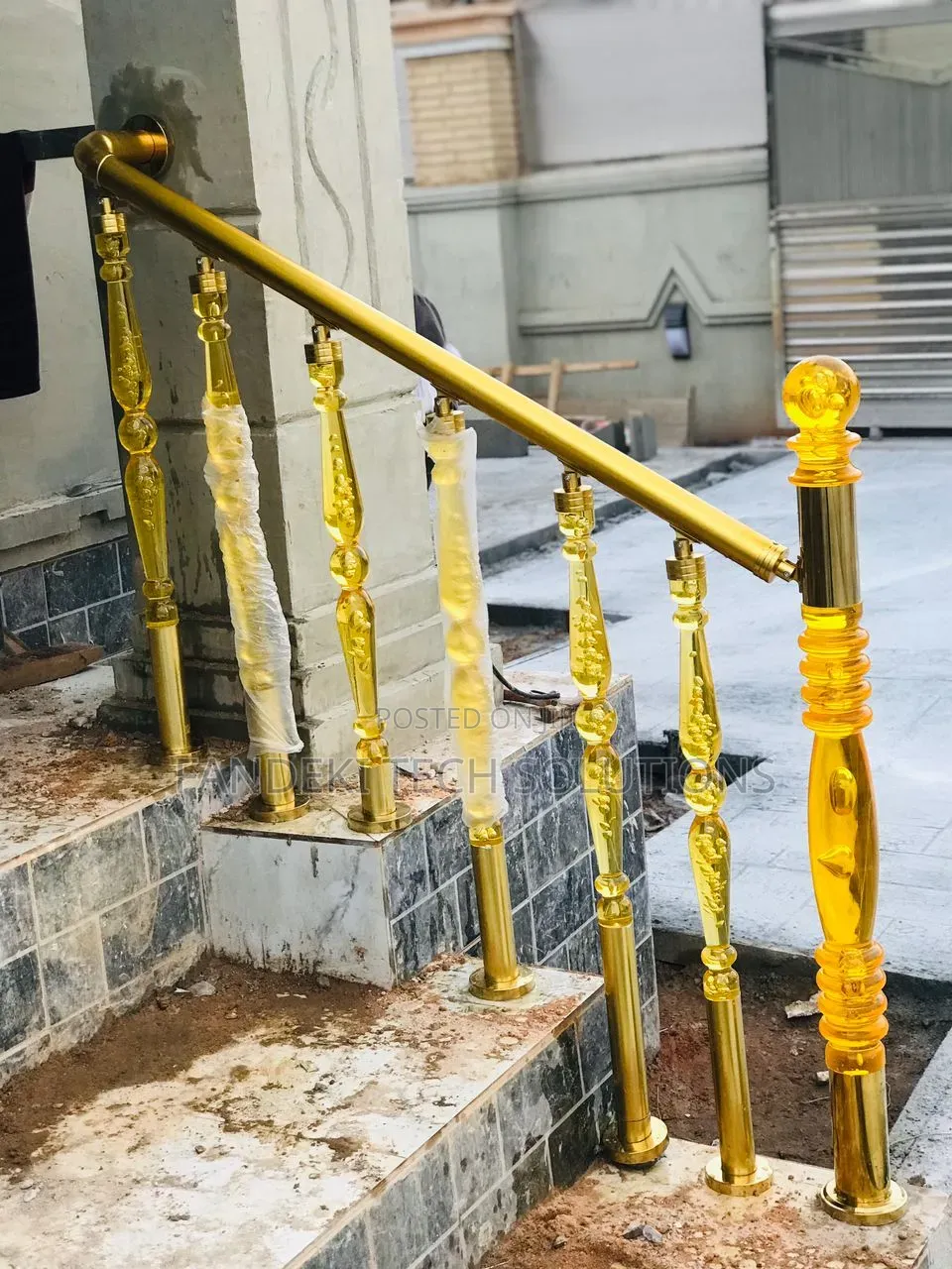 Premium Crystal Staircase Railing