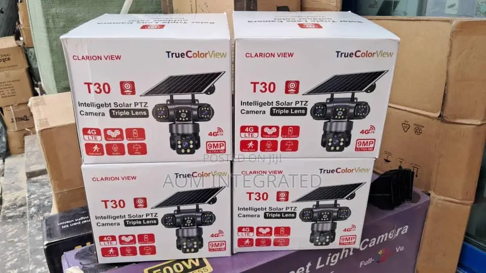 Three Lens V380 PTZ Camera