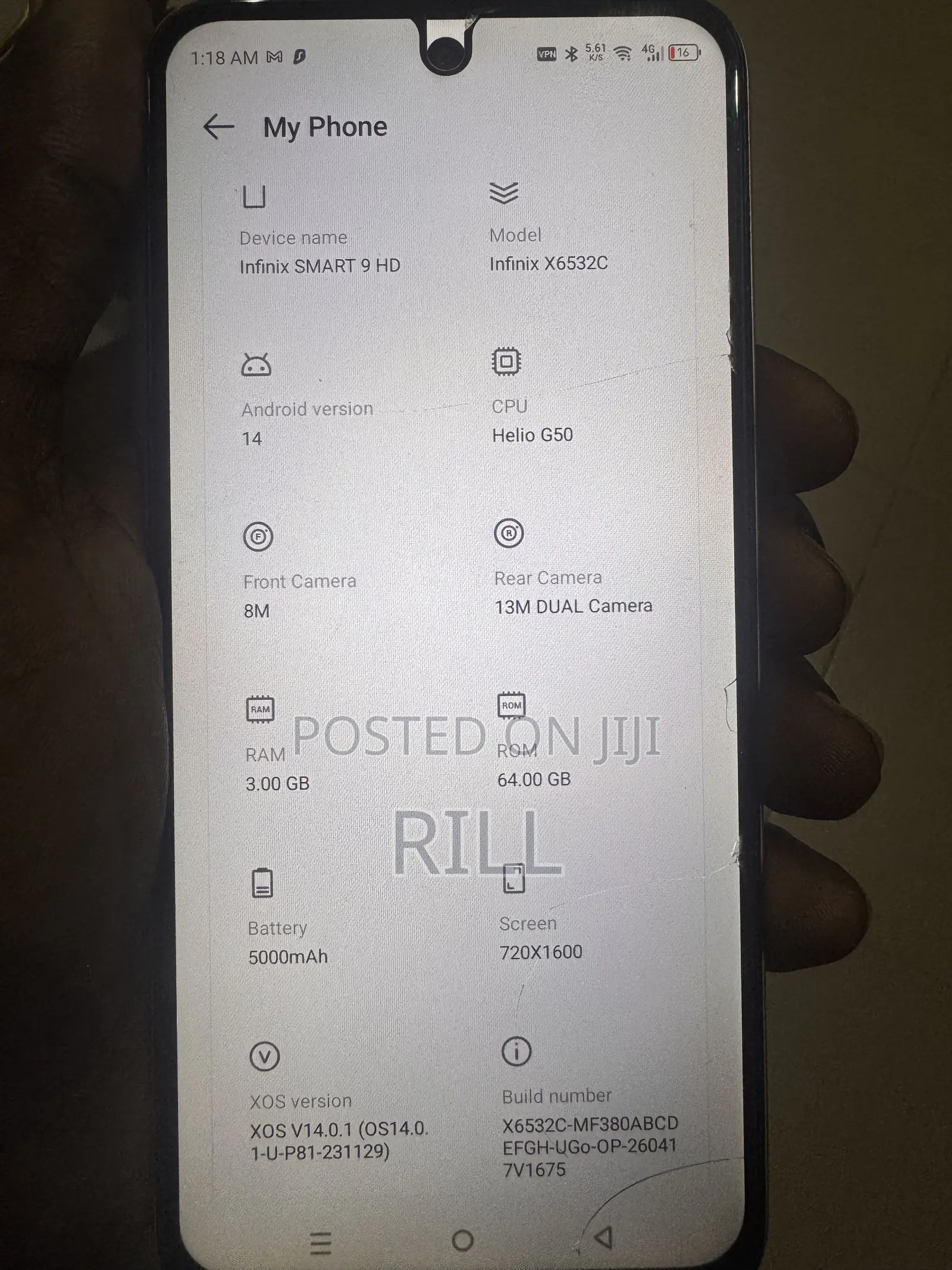 Tecno Spark 40 128 GB Pink