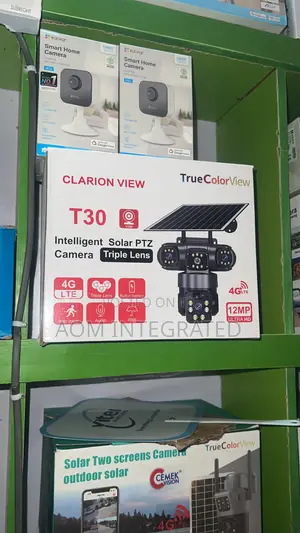 Three Lens V380 PTZ Camera