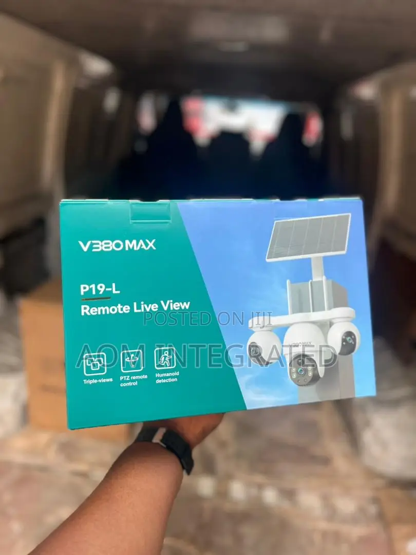 3lens V380 Solar Camera