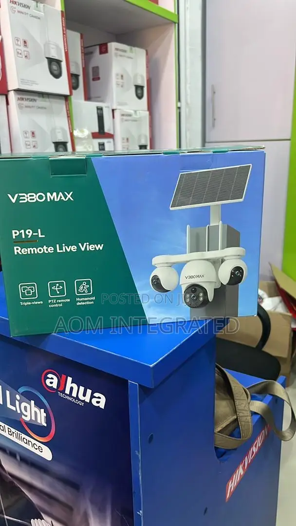 3lens V380 Solar Camera