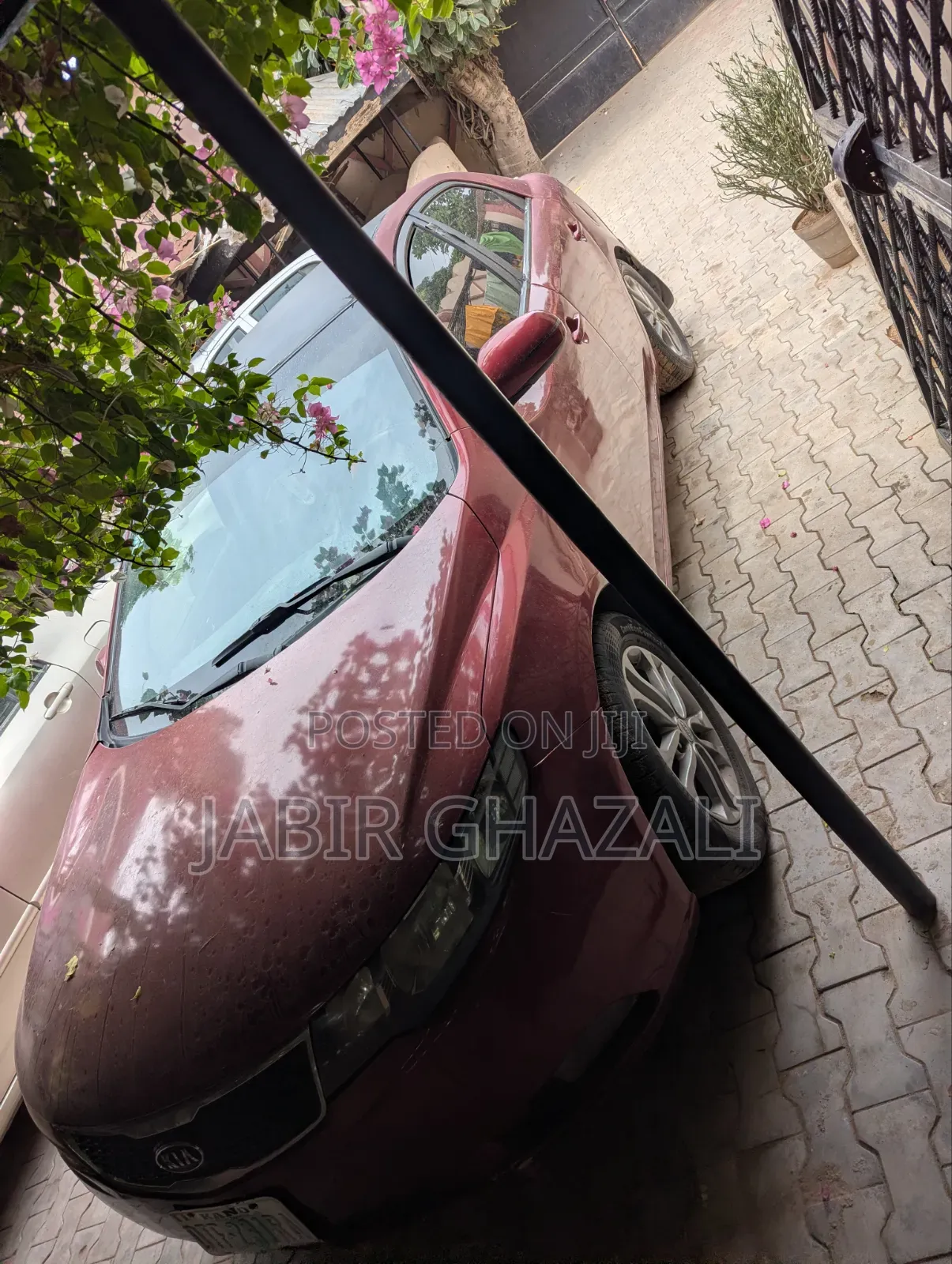Kia Cerato 2008 Maroon