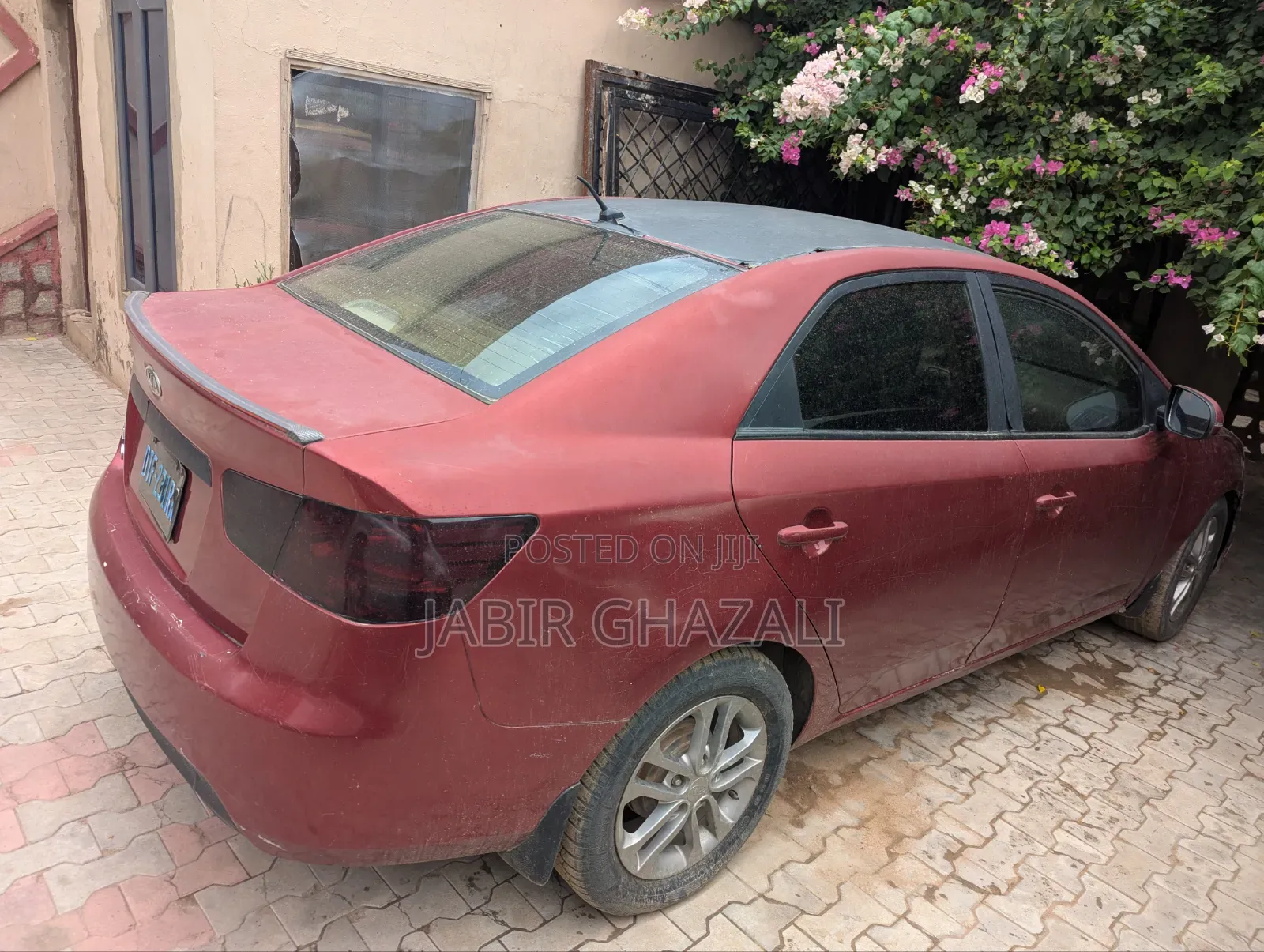 Kia Cerato 2008 Maroon