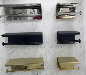 2-in-1 Modern Toilet Roll Holder