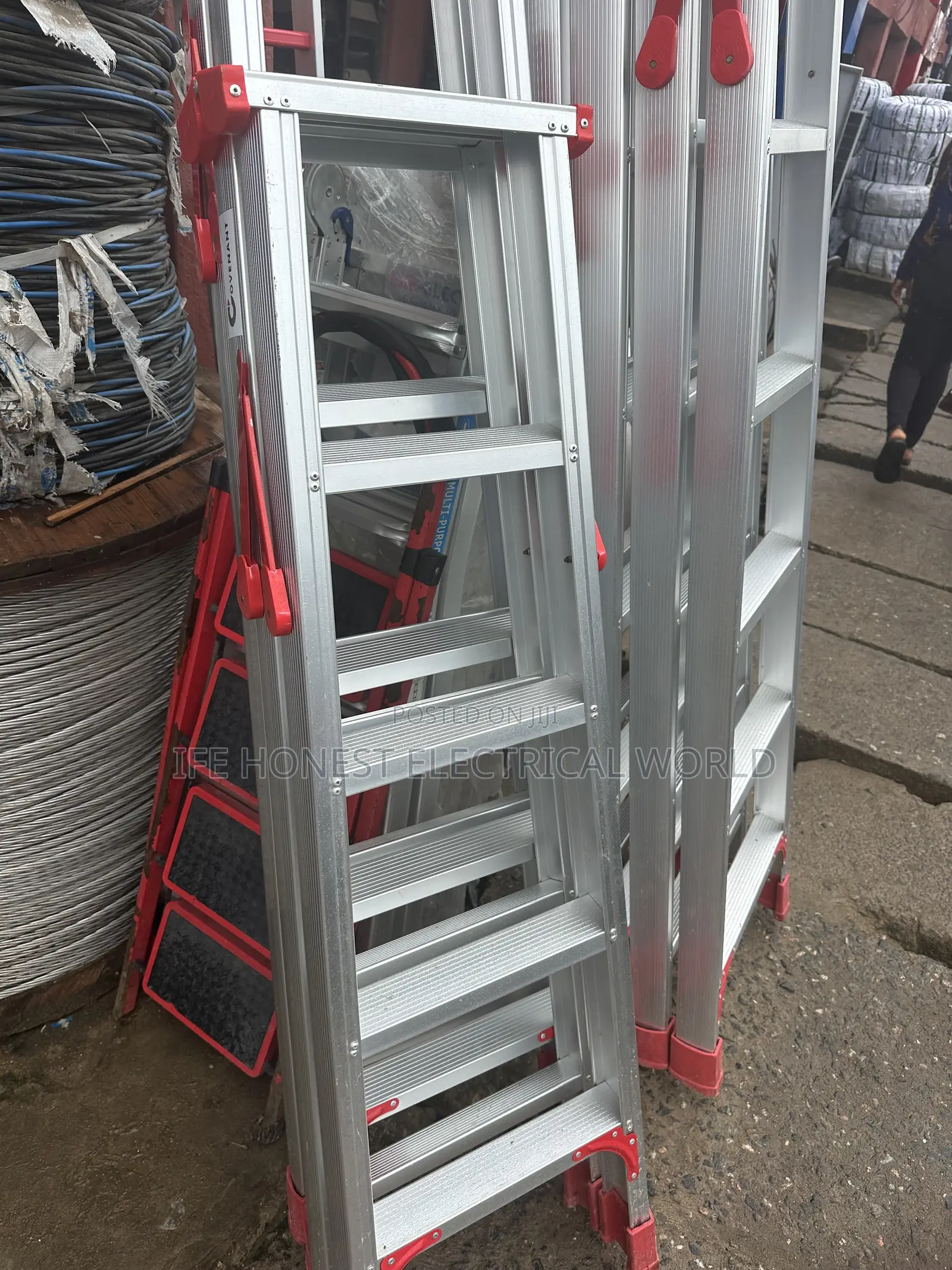 5 Step Aluminum Ladder