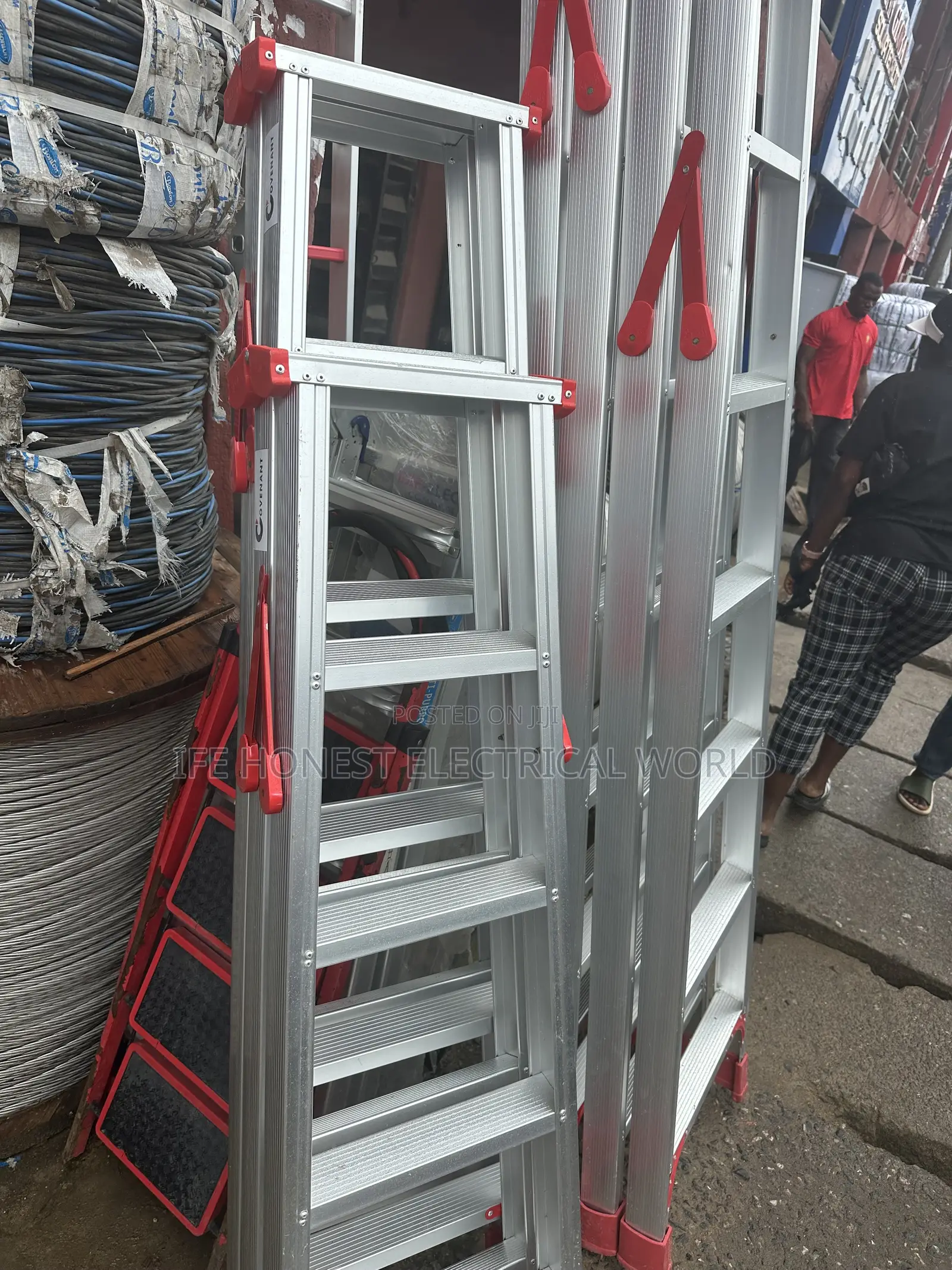 5 Step Aluminum Ladder