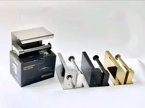 Modern Toilet Paper Holder With Top Shelf