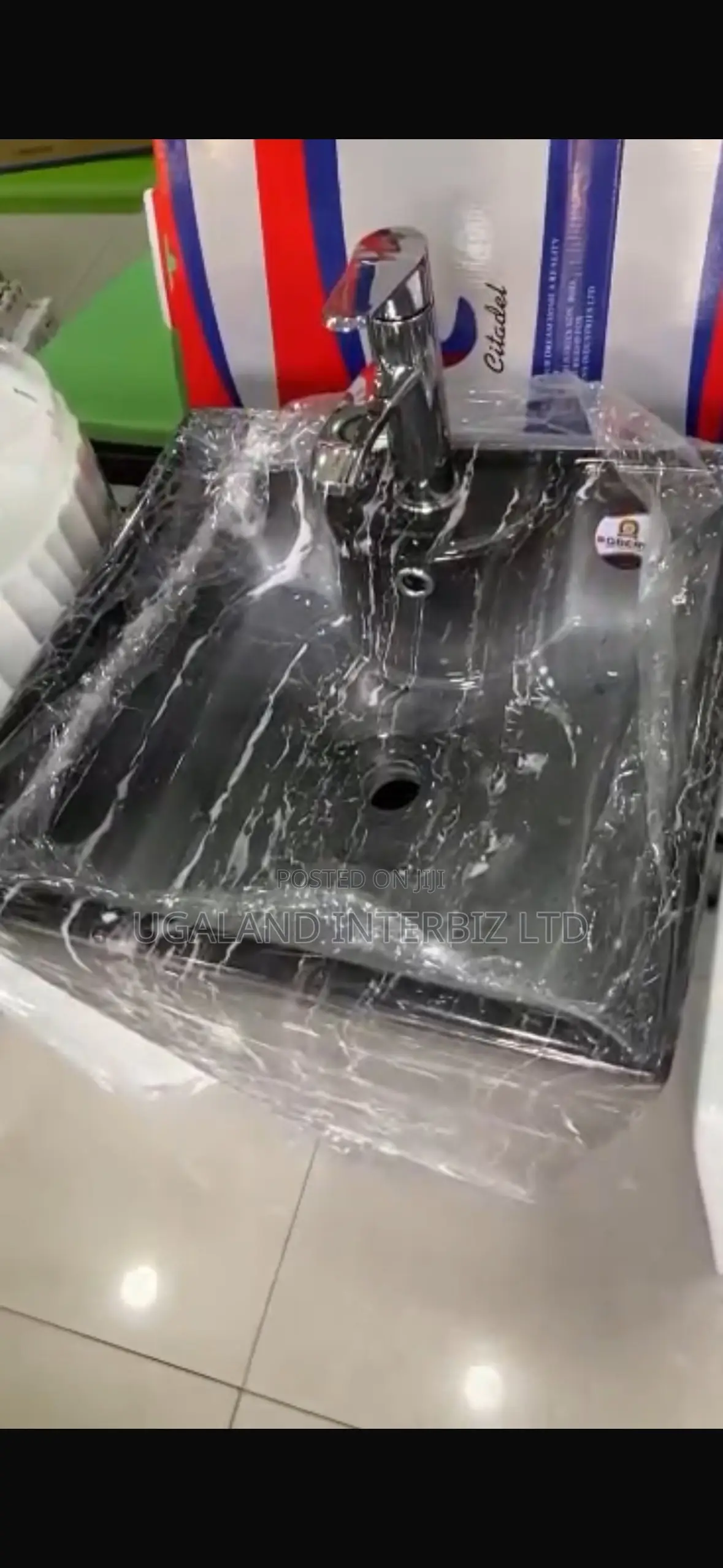 Premium Black Ceramic Basin