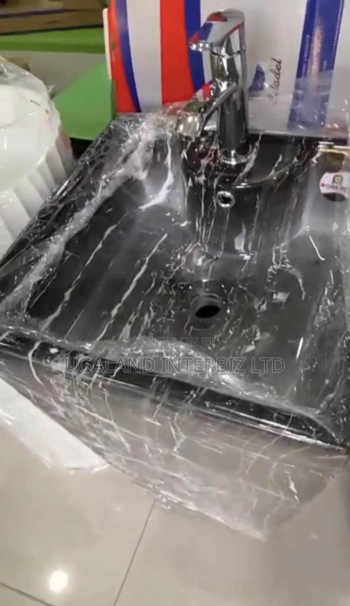 Premium Black Ceramic Basin