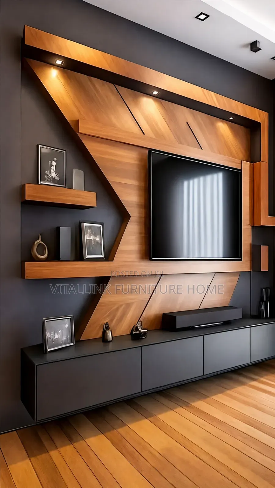Brand New Modern Floating Tv Console