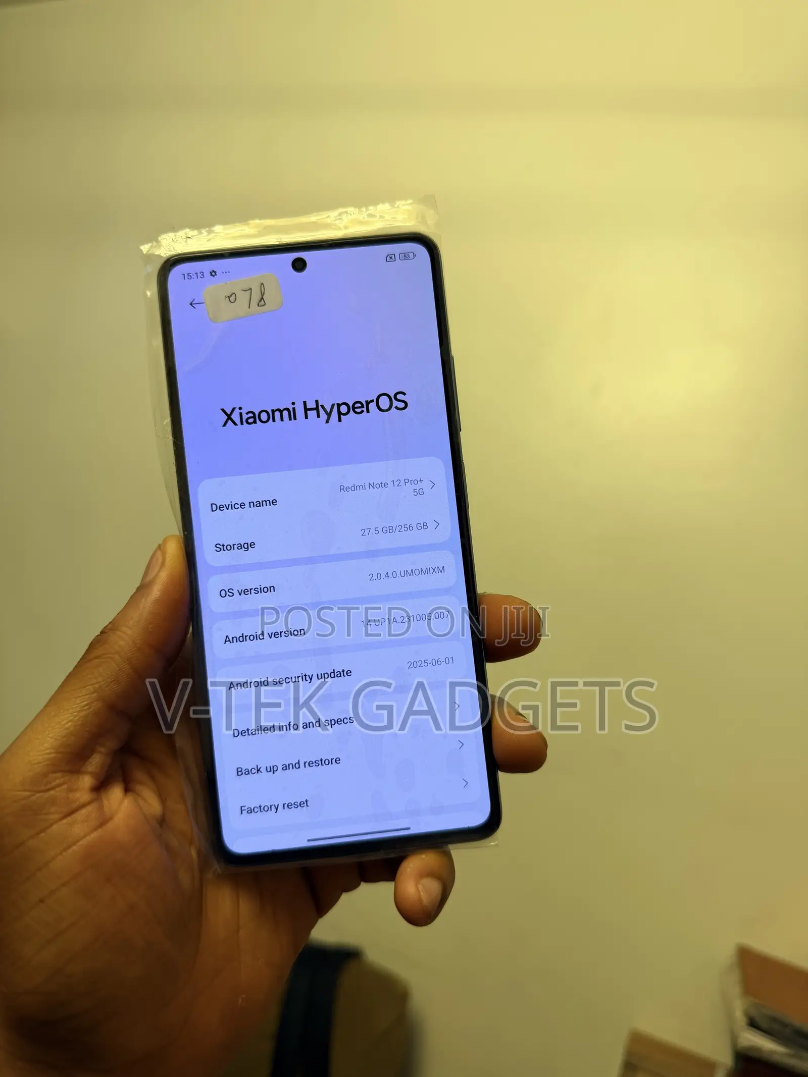 Xiaomi Redmi Note 12 Pro+ 256 GB Blue