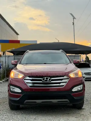 Hyundai Santa Fe GLS 4dr SUV AWD (3.3L 6cyl 6A) 2014 Red