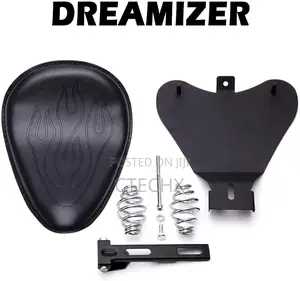 Motorcycle Solo Bobber Seat Wit Spring Bracket Base Plate Replacement